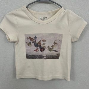 Brandy Melville graphic baby tee
